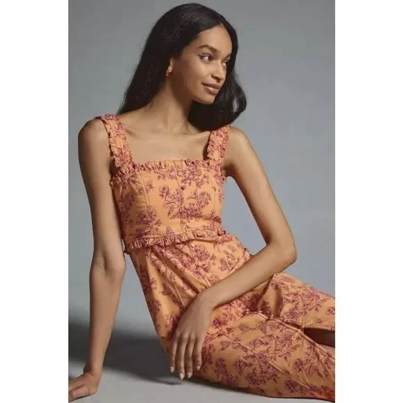 Anthropologie The Linden Slim Square-Neck Dress - Picture 2 of 8